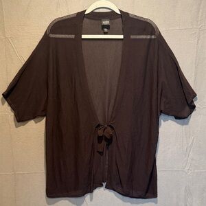 Eileen Fisher Chocolate Knit Top